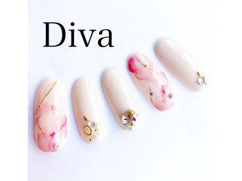 ネイルサロンディーバ 塚口店(Diva)/ご新規様１０本アート込￥8640