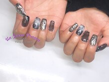 アン ジョーヌドラゴ/【自爪ネイル】ブラックネイル