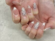 ネイルサロン ドゥ(Nail Salon Doux)/（平田）ガーリードットネイル