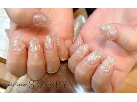 クリア　ラメ　デカパーツ