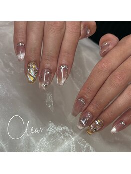 クリア なんば店(Clear)/マグネットグラデ×埋めつくし