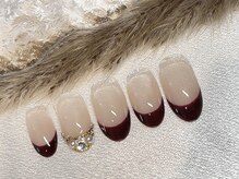 グリッター(GLITTER)/ビジューフレンチ