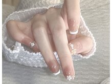 ネイルサロン ジェイ(Nail Salon J)/フレンチフラワーネイル