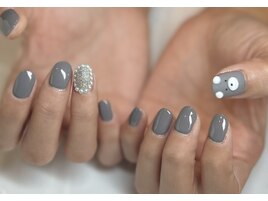 ワンカラー＋アート2本　kotoko