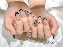 ネイルサロン マリキータ(MARIQUITA)/ブラックフレンチ
