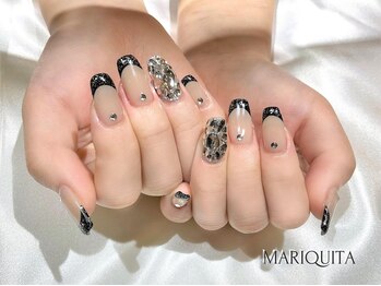 ネイルサロン マリキータ(MARIQUITA)/ブラックフレンチ