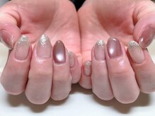 ネイルサロン マハロ 横浜四季の森フォレオ店(Nail Salon Mahalo)/マグネット&グラデーション