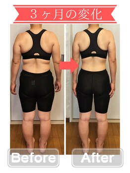 美サロンミユ(美salon miu)/40代、３ヶ月-10.3kg