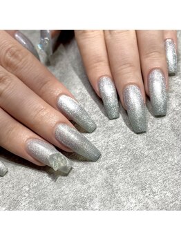 ネイルズ ヒマワリ(Nails Himawari)/【前田担当】マグネットネイル