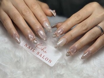 キヒ 渋谷店(Kihi)/ワンホンネイル自爪10本デザイン