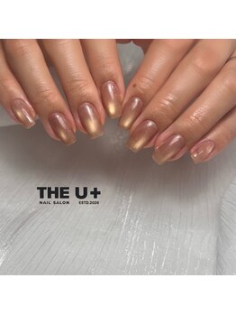 ザ ユープラス(THE U +)の写真/フィルインで爪に優しい◎マグネット100種以上！落ち着いた店内で、もちの良さも叶えるシンプルネイル♪