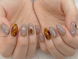 【山崎】べっ甲ネイル