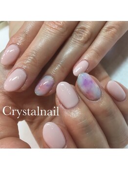 クリスタルネイル ボンベルタ橘店(CRYSTAL NAIL)/タイダイネイル