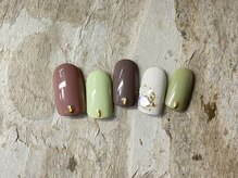 モモネイル(MOMO nail)/秋ネイル