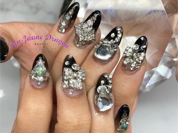 アン ジョーヌドラゴ/【ロングネイル】ゴテゴテネイル