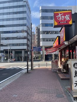 イボルヴ 横浜(Evolve)/サロンへの道のり