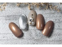 バブル シュガー バイ ネイルクローネ(bublle sugar by.nail crone)/クリスマスネイル