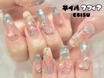 さくらんぼネイル