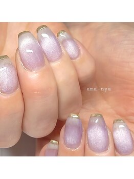 アマーニャ(ama-nya)/マグネットネイルとミラーライン