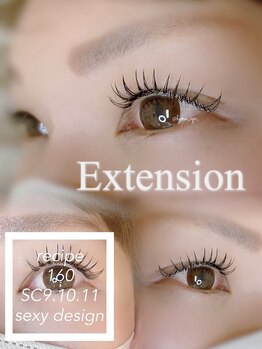 カメリア バイ リラ(Camelia by Lilas)/マツエク160本