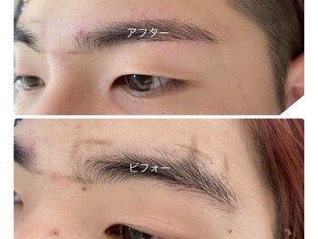 土曜日のクジラ 黒崎店/眉毛/メンズ眉毛/アイブロウ