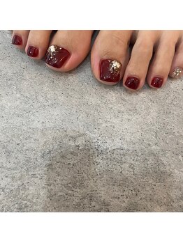 色気のある絶妙なボルドー