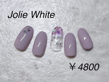 トータルラグジュアリーサロン ジョリーホワイト 綾瀬店(Jolie White)/【定額4800円デザイン】