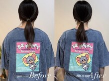 ハクト(Hakuto)/Before/After