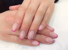 シャンネイルケアサロン(Shan Nail caresalon)/細目フレンチ