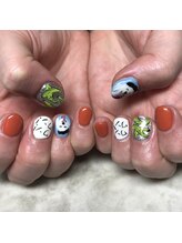 サニーサイドアップ ネイル(Sunny SideUp nail)/愛犬 Nail