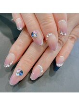 ヘアー アンド ネイル サプール(HAIR and NAIL SAPEUR)/ストーンネイル