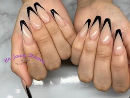 【ロングネイル】フレンチネイル