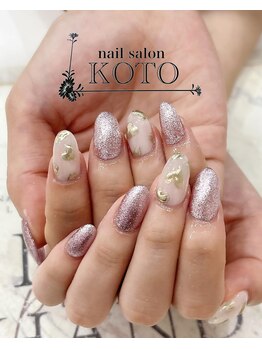 コト(KOTO)/ハート/ミラー/ピンク/ラメ