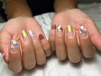 【定額】個性フレンチネイル