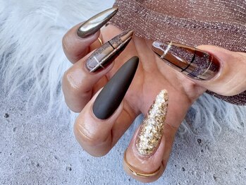 ネイルアイラッシュサロン ジョアアンジェ 難波店(joie ange)の写真/【チップ/スカルプ/アプレ(ジェル長さ出し)】選べる長さ出し！土台、形にこだわり自然で美しい仕上がりに★