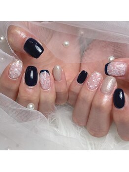 ネイルアトリエ ラテ(nailatelier latte)/定額制＊レースネイル
