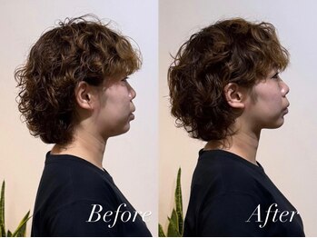 ハクト(Hakuto)/Before/After
