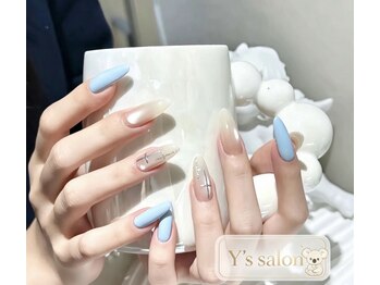ワイエスサロン(Y‘s Salon)の写真/指先に可愛いシンプルデザイン。人気のマグネットで大人な美しさを演出して◎