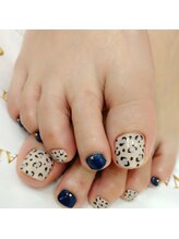 クリスタルネイル ボンベルタ橘店(CRYSTAL NAIL)/フットワンカラーネイル