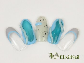 エリクサーネイル 神田(Elixir Nail)/やり放題/クーポン使用