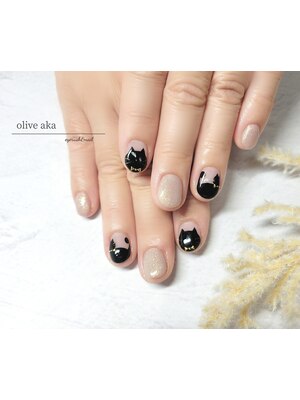 eyelash&nail olive aka【オリーブアカ】