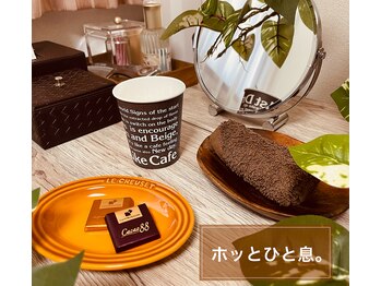 CRビューティー(CR Beauty)/お着替え後お飲み物をどうぞ♪