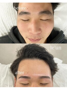 ルアン 表参道店/メンズ美眉毛スタイリング