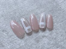 リーチェ ネイルズ(Riche Nails)/マグネットチェックネイル