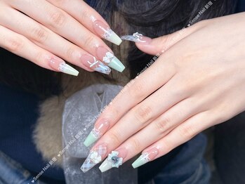 センスネイル 池袋店(Sense Nail)/レースチェックネイル