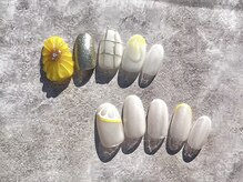 アニーアンドジーノイマザト(Annie&Gino imazato)/8月キャンペーンネイル第1弾