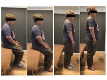 マクシル 札幌店 puls1(MAXIL)の雰囲気（初回の施術でもこれだけの変化！首こり・むくみ・姿勢の改善に◎）