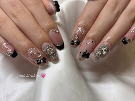 チークフレンチネイル