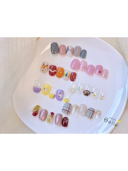 手描きアートが得意なサロン