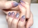 【オーロラグラデネイル】